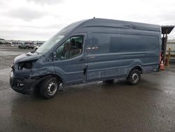 Salvage trucks for sale at Martinez, CA auction: 2021 Ford Transit T-250