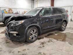 Salvage cars for sale at Milwaukee, WI auction: 2018 Honda Pilot EXL