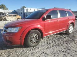 Salvage cars for sale at auction: 2018 Dodge Journey SE