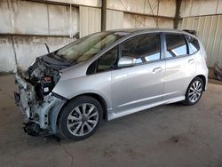 Honda fit salvage cars for sale: 2012 Honda FIT Sport