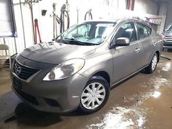 Salvage cars for sale at Elgin, IL auction: 2013 Nissan Versa S