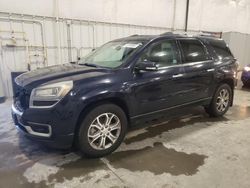 GMC Acadia Vehiculos salvage en venta: 2015 GMC Acadia SLT-1