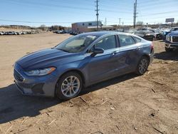 Salvage cars for sale from Copart Colorado Springs, CO: 2019 Ford Fusion SE