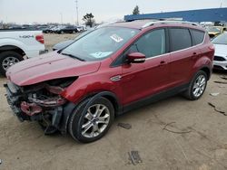 Vehiculos salvage en venta de Copart Woodhaven, MI: 2014 Ford Escape Titanium