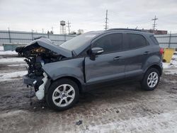 Ford salvage cars for sale: 2020 Ford Ecosport SE