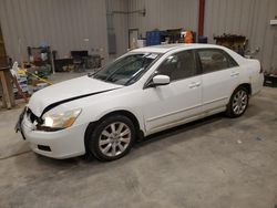 Salvage cars for sale at Appleton, WI auction: 2007 Honda Accord EX