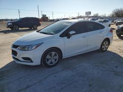 2017 Chevrolet Cruze LS en venta en Oklahoma City, OK