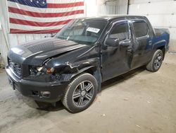 Salvage trucks for sale at Lyman, ME auction: 2014 Honda Ridgeline Sport