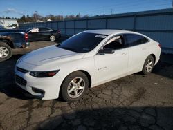 Salvage cars for sale at auction: 2017 Chevrolet Malibu LS