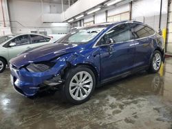 Salvage cars for sale at Littleton, CO auction: 2017 Tesla Model X