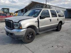 Salvage cars for sale from Copart Corpus Christi, TX: 2003 Ford Excursion XLT