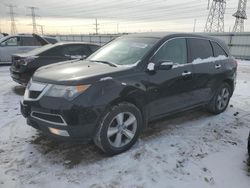 Acura salvage cars for sale: 2010 Acura MDX Technology