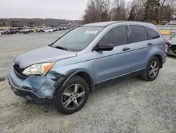 Vehiculos salvage en venta de Copart Concord, NC: 2008 Honda CR-V LX