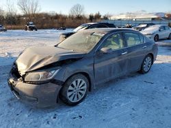 Salvage cars for sale from Copart Columbia Station, OH: 2014 Honda Accord EXL