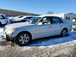 Salvage cars for sale at Laurel, MD auction: 2004 Lexus LS 430