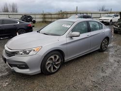 Salvage cars for sale at auction: 2016 Honda Accord EXL