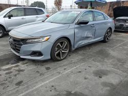 Carros salvage a la venta en subasta: 2021 Honda Accord Sport