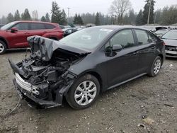 Toyota Corolla salvage cars for sale: 2022 Toyota Corolla LE