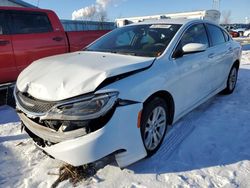 Salvage Cars with No Bids Yet For Sale at auction: 2015 Chrysler 200 Limited