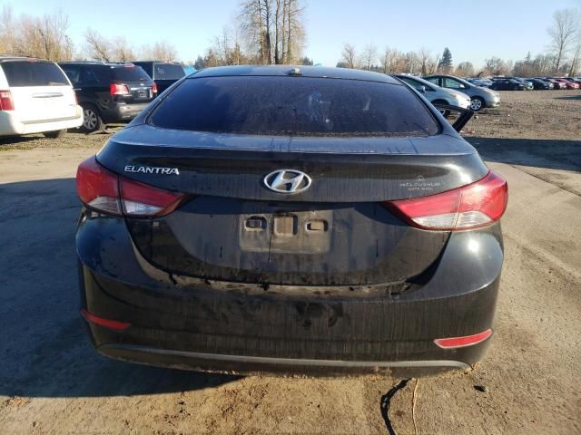 2016 Hyundai Elantra SE