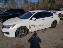 Salvage cars for sale at auction: 2016 Honda Accord Sport