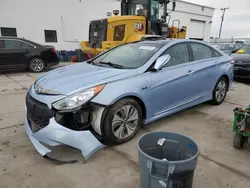 Salvage cars for sale at Farr West, UT auction: 2015 Hyundai Sonata Hybrid