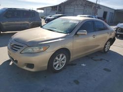 Salvage cars for sale from Copart Corpus Christi, TX: 2011 Toyota Camry Base