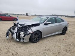 Salvage cars for sale at New Braunfels, TX auction: 2020 Honda Civic Sport