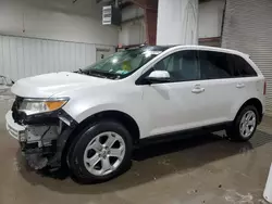 Salvage cars for sale at Leroy, NY auction: 2012 Ford Edge SEL