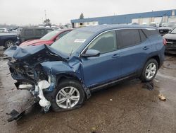 Salvage cars for sale at Woodhaven, MI auction: 2024 GMC Terrain SLE