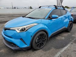 Salvage cars for sale at Van Nuys, CA auction: 2019 Toyota C-HR XLE