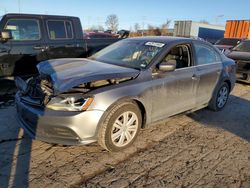 Salvage cars for sale from Copart Bridgeton, MO: 2017 Volkswagen Jetta S