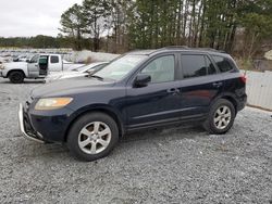 Salvage cars for sale at Fairburn, GA auction: 2007 Hyundai Santa FE SE