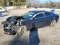 Salvage cars for sale at Knightdale, NC auction: 2012 Audi A5 Premium Plus