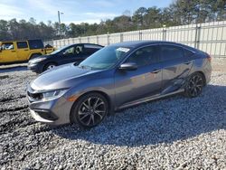 Salvage cars for sale at Ellenwood, GA auction: 2020 Honda Civic Sport