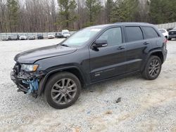 Salvage cars for sale at Gainesville, GA auction: 2016 Jeep Grand Cherokee Limited