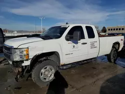 Salvage cars for sale at Littleton, CO auction: 2011 Chevrolet Silverado K2500 Heavy Duty LT