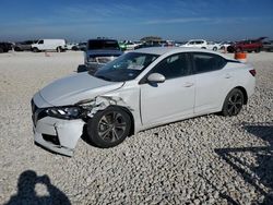 Salvage cars for sale at Temple, TX auction: 2020 Nissan Sentra SV