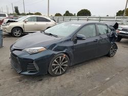 Salvage cars for sale at Miami, FL auction: 2019 Toyota Corolla L