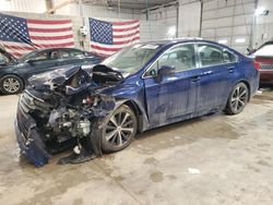 Salvage cars for sale at Columbia, MO auction: 2016 Subaru Legacy 2.5I Limited