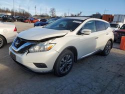 Salvage cars for sale at auction: 2016 Nissan Murano S