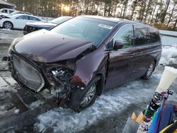 Salvage cars for sale at Seaford, DE auction: 2010 Honda Odyssey EX