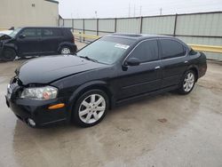 Salvage cars for sale at Haslet, TX auction: 2002 Nissan Maxima GLE