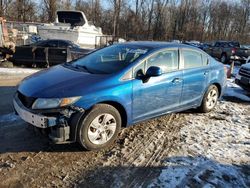 Salvage Cars with No Bids Yet For Sale at auction: 2013 Honda Civic LX