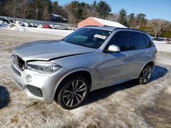 Salvage cars for sale at Mendon, MA auction: 2015 BMW X5 XDRIVE50I