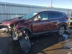 Salvage SUVs for sale at auction: 2017 Honda CR-V EXL