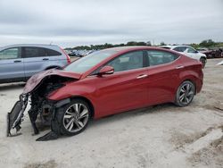 Salvage cars for sale at West Palm Beach, FL auction: 2014 Hyundai Elantra SE