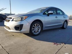 Subaru salvage cars for sale: 2012 Subaru Impreza Premium