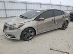 KIA salvage cars for sale: 2016 KIA Forte EX