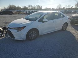 Salvage cars for sale at Riverview, FL auction: 2022 Toyota Corolla LE